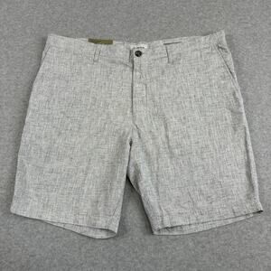 Goodfellow & Co Shorts Mens Sz 40 Gray Every Wear 9'' Slim Fit Flat Front Chino
